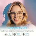 thumbnail image 4 of AI Smart Translation Glasses with Built-in ChatGPT, 160+ Languages Instant Translate, HiFi Music & HD Bluetooth Calls, Multifunctional Audio Eyewear for Men Women, 4 of 15