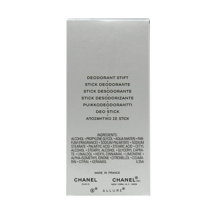 Chanel Allure Homme Sport by Chanel for Men - 2 oz Deodorant Stick – Fresh  Beauty Co.
