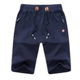 thumbnail image 2 of Pantalones de cinco puntos Pantalones casuales para hombre Pantalones cortos de cinco puntos Pantalones de playa holgados deportivos de verano para hombre, 2 of 5