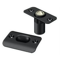 Deltana BC218RU19 Ball Catch; Round Corners; Black Finish