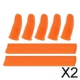 thumbnail image 1 of Paquete de 2-6 fundas desechables de látex para s, 100x, para lavado de joyas y uñas 2 piezas, 1 of 8