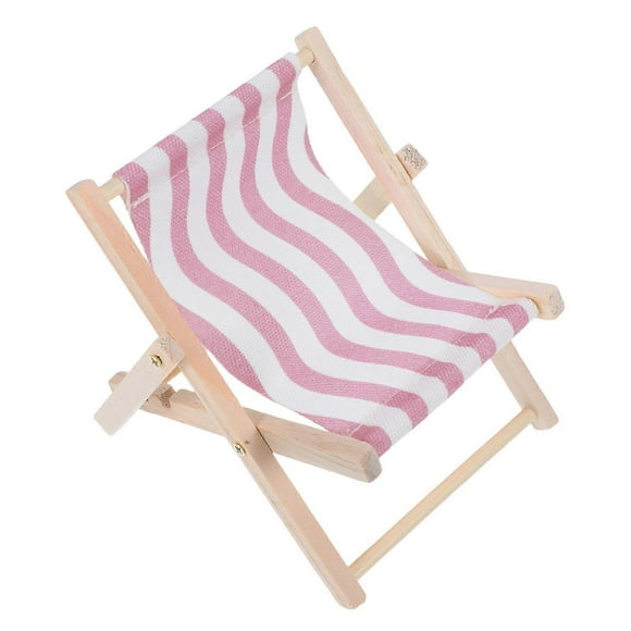 Multi Canvas Phone Holder for Pet Use Beach Chair Design Desk Ornament 6.3x4.7 Inches