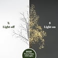 thumbnail image 5 of LuxenHome 6FT Lighted Birch Tree, Birch Tree with LED Lights Christmas Decorations, Prelit Artificial Trees Christmas Decorations Indoor Home Decor, Lighted Trees Outdoor Festival Xmas Decoration, 5 of 9