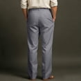 thumbnail image 5 of Men's Lightweight Sports Casual Straight Leg Pants for Jogging, Hiking, and Daily Casual WearGray3XL, 5 of 5