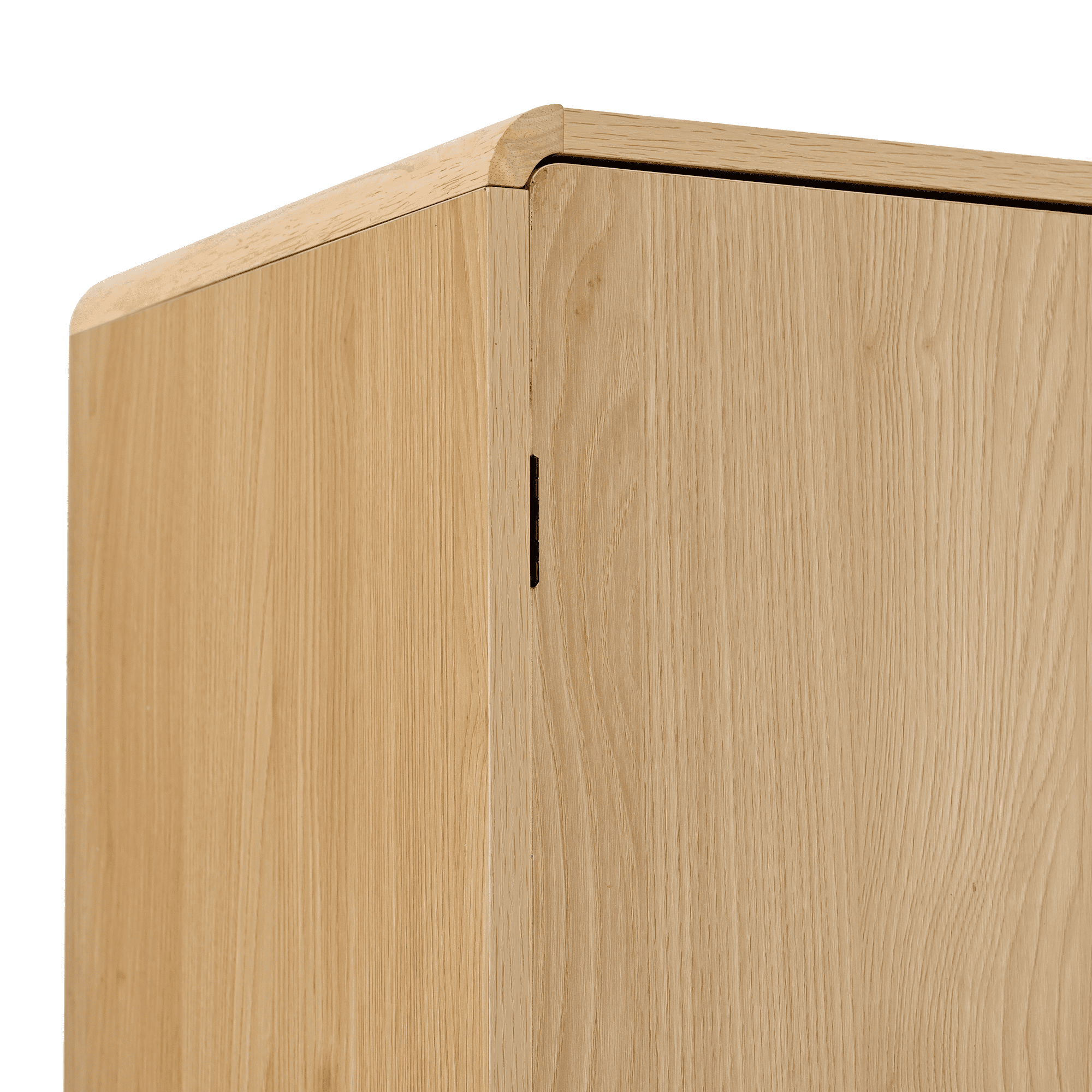 Euroco 72" Tall Farmhouse Kitchen Pantry Cabinet with 8 Door Shelves, Curved Design Storage Cabinet with 3 Adjustable Shelves, Hidden Drawer, Versatile Cupboard