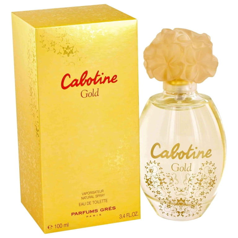 Parfums Gres Cabotine Gold Eau De Toilette Spray for Women, 3.4 oz