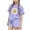 Purple, variant on Auroural Toddler Girls Clothes 4T-5T Children's Summer Floral Printed Leisure Round Neck Short Sleeves Top and Shorts Two-Piece Set for Kids