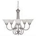 thumbnail image 2 of Capital Lighting 3226MN-220 Hometown 5 Light 29" Wide Chandelier - Nickel, 2 of 2