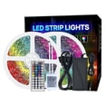 thumbnail image 1 of RGB LED Strip 10 m LED Strip with 300 LEDs Remote Control Self-Adhesive Strip Light IP65 Waterproof for Party TV Backwall Indoor and Outdoor Use, 1 of 5