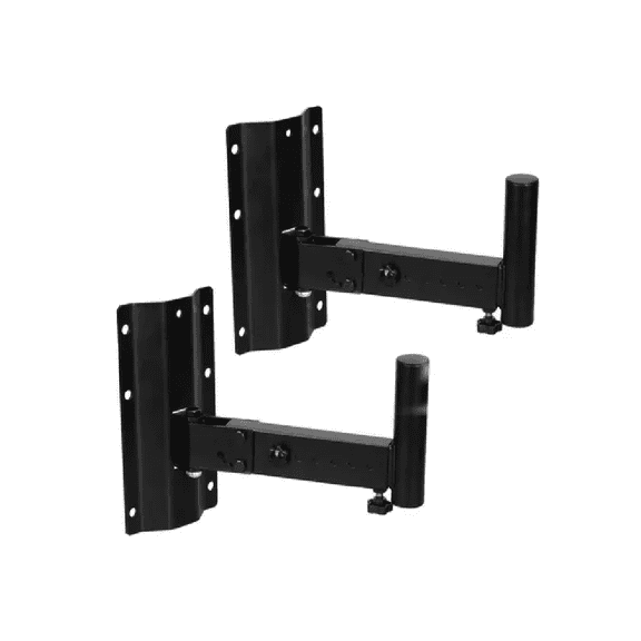Soporte Base De Pared Para Altavoz Soporte 50kg 2pzs negro