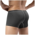 thumbnail image 3 of Bixock Boxer Briefs for Men,Men's Underwear Ice Silk Solid Color Pouch Enhanced Breathable Stretch Briefs, 3 of 6