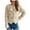 Khaki A, variant on Ashirexll Womens Cardigan Sweaters, Sweaters for Women Trendy, Womens Soft V-Neck Long Sleeve Pullover Top Winter Warm Flower Button Sweater
