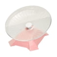 thumbnail image 4 of Rueda de hámster, jaula silenciosa, accesorios, erizos, animales pequeños, rueda de ejercicio Rosa, 4 of 8