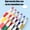 A, variant on Miwamany 12pc 24pc 0.5mm Fine Point Acrylic Marker Set, Fast Dry Liquid Ink Glossy Pen with Flexible Fiber Tip, Non Bleeding Art Marker for Office Student Drawing Journaling Card Making