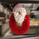 thumbnail image 3 of Navidad Pueblo Guirnalda Decoraciones Pegar Ventana Pegar Pegatinas Fiesta Compatible con Adorno para el Hogar Decoración de Mesa Regalo de Navidad Año Nuevo 1 pieza rojo, 3 of 5