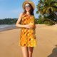 thumbnail image 3 of Disketp Bees on Hive Honeycomb para Vestido sin Mangas para Mujeres, Vestidos de Verano para Mujeres, Casual y Holgado para la Playa, 3 of 7