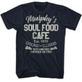thumbnail image 1 of The Blues Brothers Soul Food Cafe Navy Adult T-Shirt M, 1 of 2