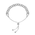 thumbnail image 6 of LeCalla 925 Sterling Silver Jewelry Sliding Bolo Bracelet for Teen Women and Girls 8.5" Inch, 6 of 8