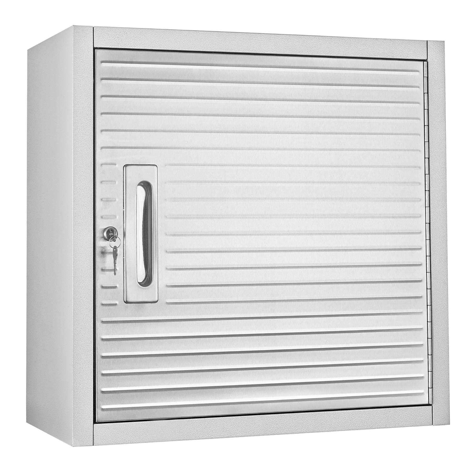 Seville Classics Wall Cabinet Storage, 24" x 12" x 24", Powder Coated