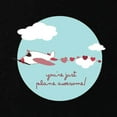 thumbnail image 2 of CafePress - Plane Awesome Maternity T Shirt - Maternity Dark T-Shirt, 2 of 3