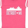 thumbnail image 4 of Inktastic Detroit Michigan Skyline MI Cities Boys or Girls Baby Bodysuit, 4 of 5