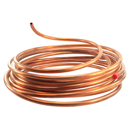 2M Soft Copper Tube Pipe OD 4mm x ID 3mm for Warm Forging Refrigeration Plumbing 