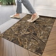 thumbnail image 4 of Grassland Camo Brown Plants Pattern Door Rugs,Washable Non Slip Door Mats Indoor,Decorative Door Mats,Entry Mat Indoor for Entrance,Bedroom,Kitchen,Bathroom,17"x30", 4 of 6