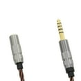 thumbnail image 4 of Cable adaptador macho equilibrado de 4,4mm a hembra estéreo de 3,5mm, Cable de extensión, portátil, Premium, repuesto, Cable para auriculares Marrón, 4 of 8
