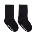 thumbnail image 3 of Kmbangi Boy Girl Knit Ribbed Socks Solid Color Letter Ankle Length Breathable Socks, 3 of 8