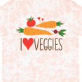 thumbnail image 4 of Inktastic I Love Heart Veggies Vegetables Healthy Food T-Shirt, 4 of 5