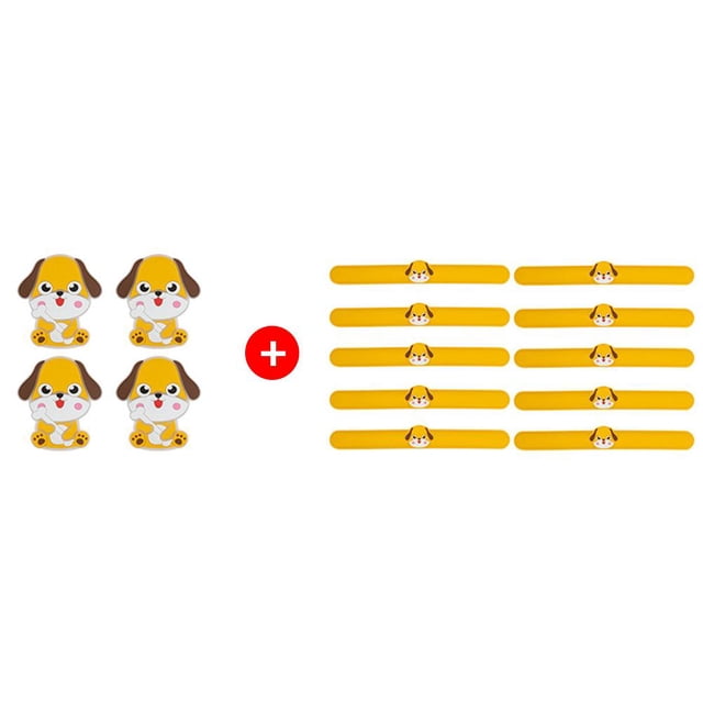 SharkTRUE Cute Cartoon Design Anti-Collision Glue: All-Round Vehicle Protection, Easy Install & Durable