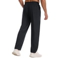 thumbnail image 4 of Weilanxin Men's Lightweight Sweatpants with Zipper Pockets Cool-Touch Athletic Pants for Men Gym Pants for Workout,Jogging,Running, 4 of 10