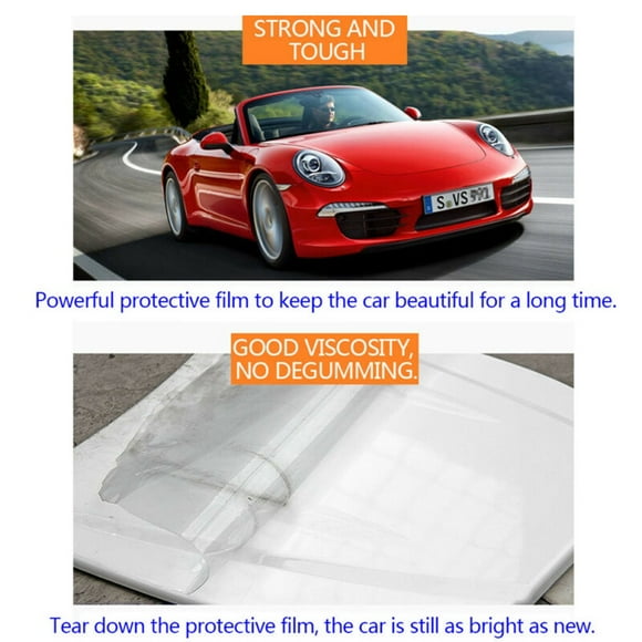 300*30Cm Transparent Car Protective Film With 3 Layers Ppf Car Paint Protection Film Car Protect Film Wrap Protect Sticker Mingyiq