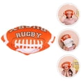 thumbnail image 2 of Sombrero de fiesta con forma de balón de fútbol, para cosplay, festival, rugby, 2 of 6