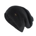 thumbnail image 3 of Gorro de punto de otoño e invierno para hombre, Jersey grueso y cálido con forro polar, gorro de lana que combina con todo, gorro de orejeras para invierno, 3 of 6