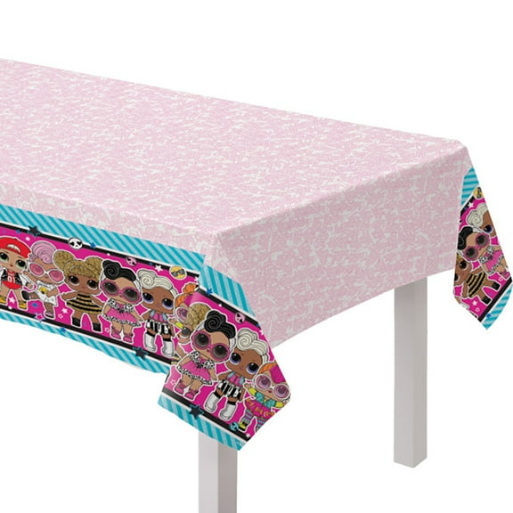 Amscan LOL Surprise! 'Together 4 Eva' Plastic Tablecover (1ct)