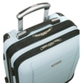 thumbnail image 3 of Dejuno Compact Hardside 20-Inch Carry-on Luggage with Laptop Pocket - Sky Blue, 3 of 5