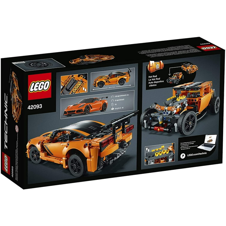LEGO Technic Car Set Chevrolet Corvette ZR1 42093 Building Kit 579 Pieces Walmart