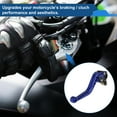 thumbnail image 3 of Palancas de freno y embrague cortas para Ducati Hypermotard 796 2010-2012, ajustables en 6 posiciones, palanca de freno de manillar de motocicleta de aleación de aluminio, azul sólido, 1 par, 3 of 6