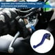 thumbnail image 3 of Palancas de freno y embrague cortas para Ducati Hypermotard 796 2010-2012, ajustables en 6 posiciones, palanca de freno de manillar de motocicleta de aleación de aluminio, azul sólido, 1 par, 3 of 6