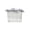 Clear, variant on Faship Gorgeous Dark Blue CZ Crystal Floral Hair Comb
