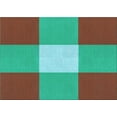 thumbnail image 1 of Ahgly Tapis Rectangulaire Lavable en Machine Intérieur Transitionnel Marron Sienne, 2 Pieds x 3 Pieds, 1 of 7