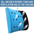 thumbnail image 2 of Almohada de soporte lumbar Everlasting Comfort con infusión de gel, 2 of 9