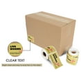 thumbnail image 3 of 1.9"x 2.9" 200 Sticker Label Per Roll LIVE WORMS Do Not Expose to Excessive Heat or Direct Sunlight Label for Shipping and Moving, 3 PCS, 3 of 5