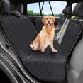 thumbnail image 1 of Funda para asiento de coche para perros, 600D, resistente y duradera, para asiento trasero, 100% impermeable, a prueba de arañazos, antideslizante, hamaca para perro con solapa lateral, fundas suaves, 1 of 5