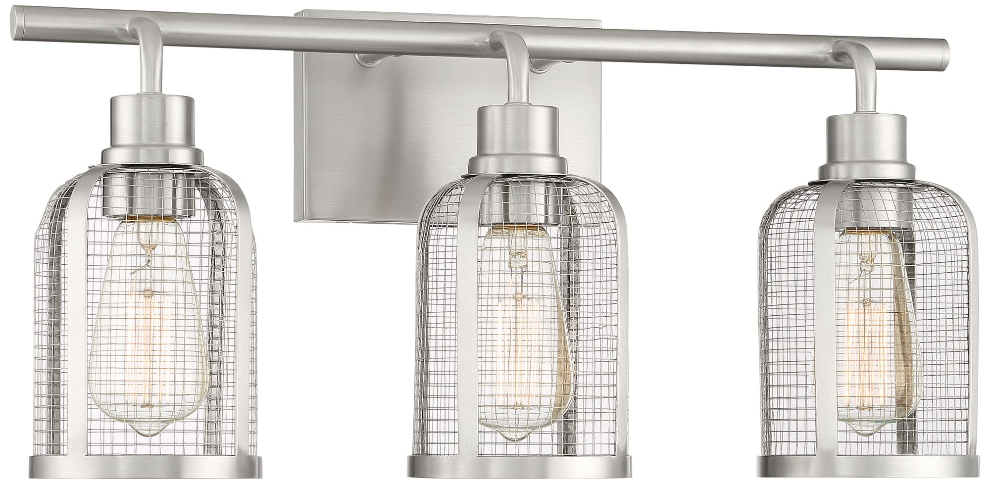 Possini Euro Design Modern Industrial Wall Light Brushed ...