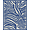 Blue, Pattern 1, variant on ODIKA 4'x6' Machine Washable Non-Slip Area Rug, Steppe Print Brindle High Traffic Rug, Brown, 298904