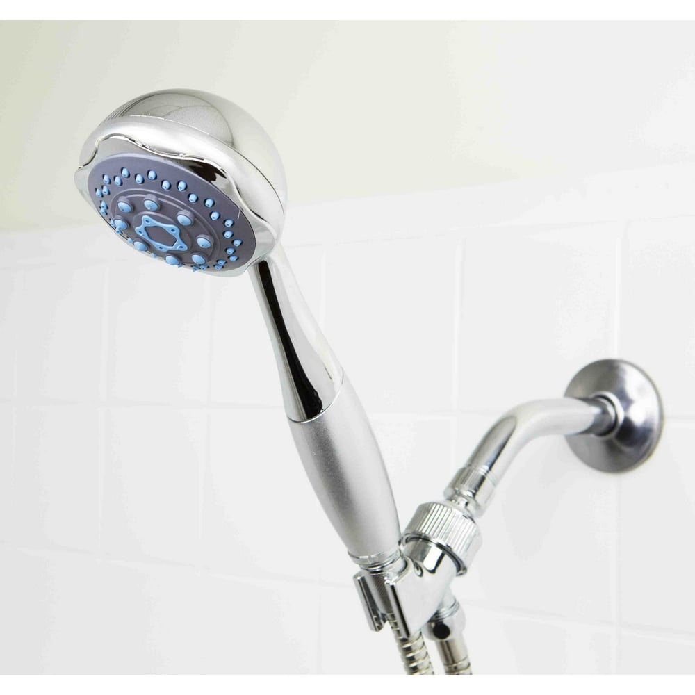 Deluxe Handheld 5 Function Shower Massager with 5 FT. Hose, Chrome