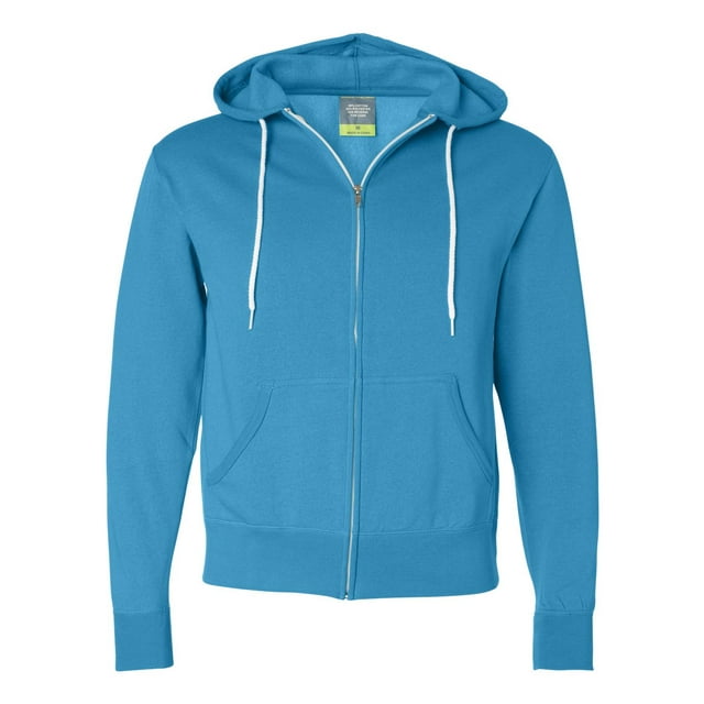 Independent Trading Co. Sweat à Capuche Léger Unisexe à Fermeture Éclair Complète