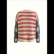 thumbnail image 5 of Suéter con Bandera Estadounidense para Mujer, Sudadera de Punto, Larga, Holgado, para Invierno y Otoño, Color S, 5 of 9